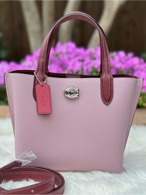 NWT Coach Willow Tote 24 Purse